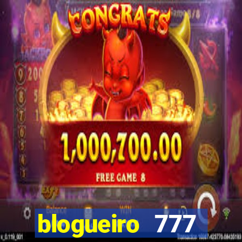 blogueiro 777 plataforma login